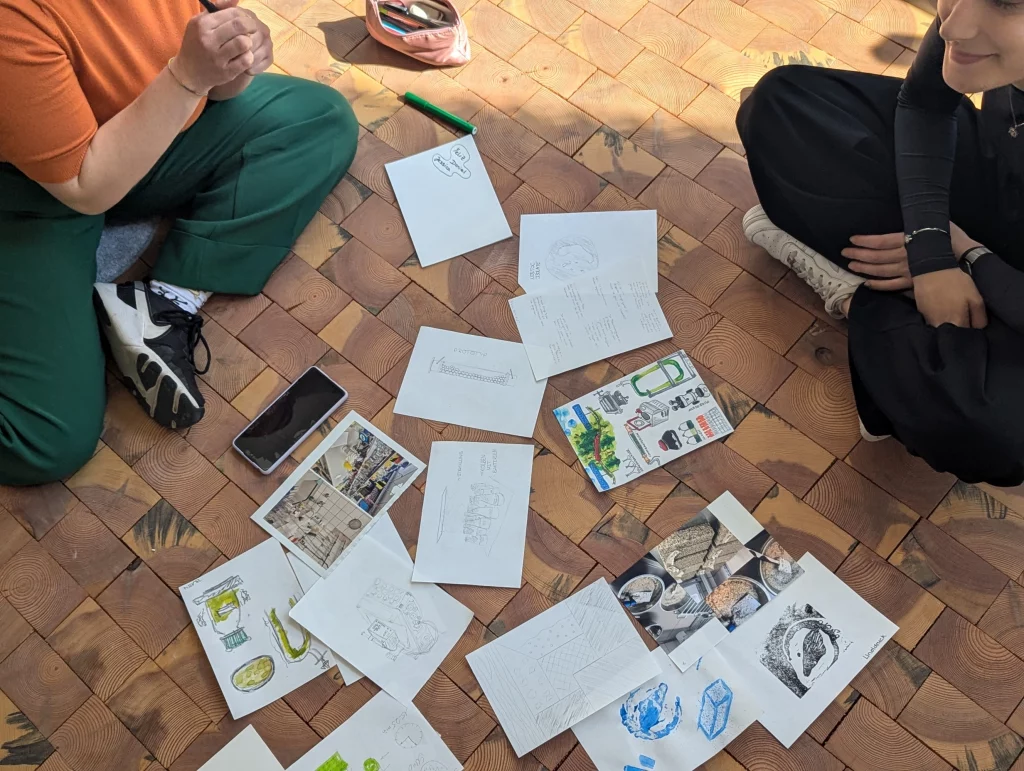 Nora Mertes, teaching, TELM (Transdisciplinary Explorations of Living Materials)