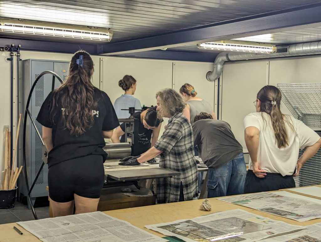 Nora Mertes, teaching, Atelier
