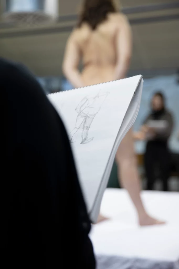 Nora Mertes, teaching, Körper Raum Vermessen