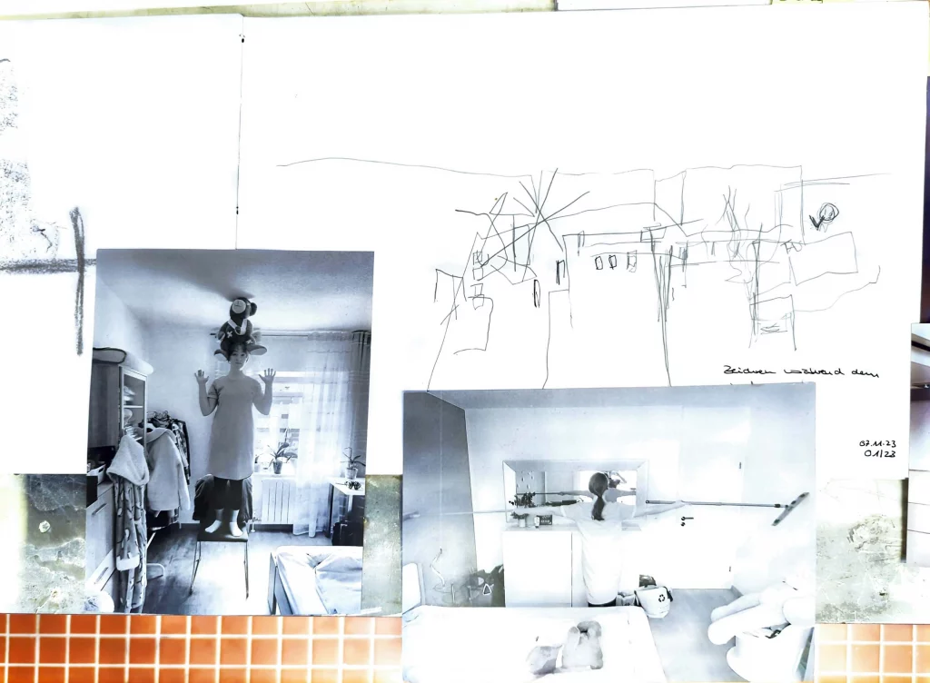 Nora Mertes, teaching, Körper Raum Vermessen